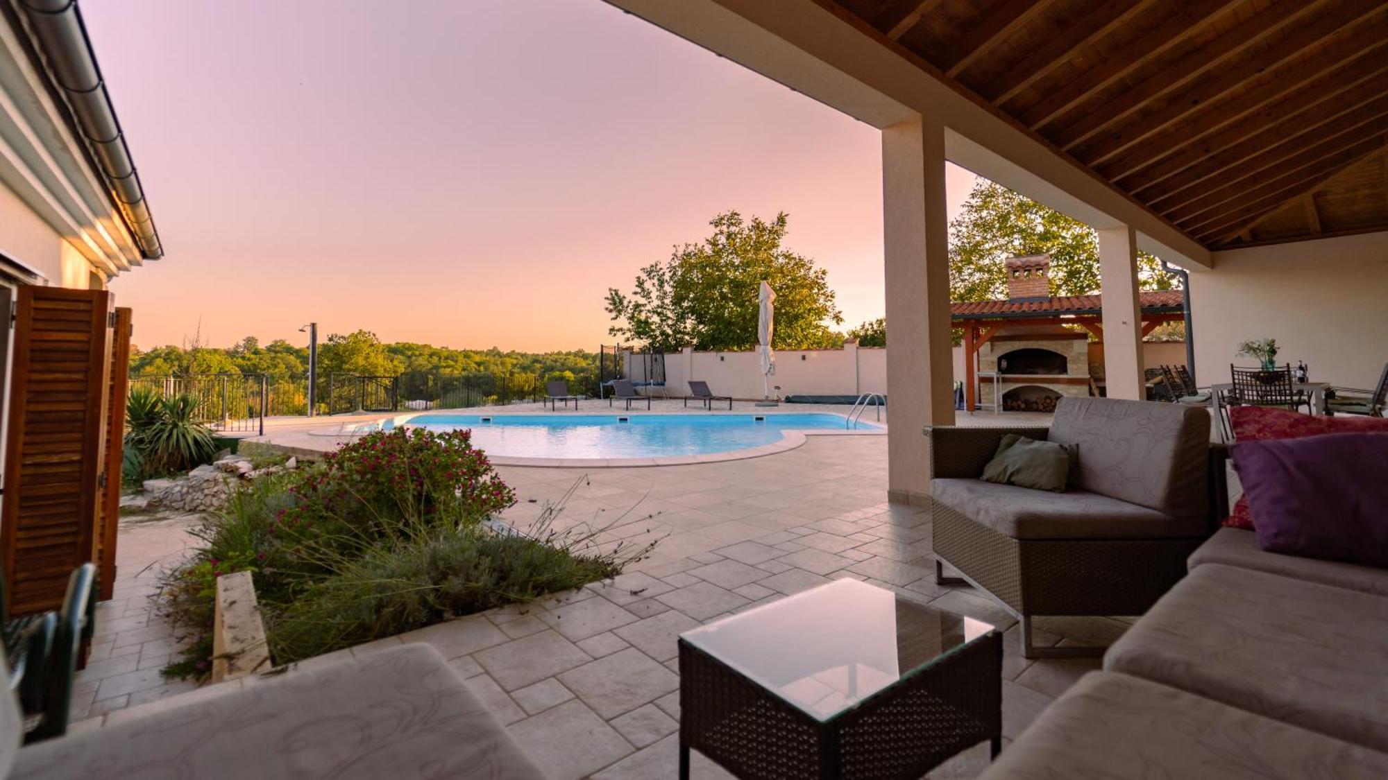 Villa Arton Heated Swimming-Pool Zminj Экстерьер фото