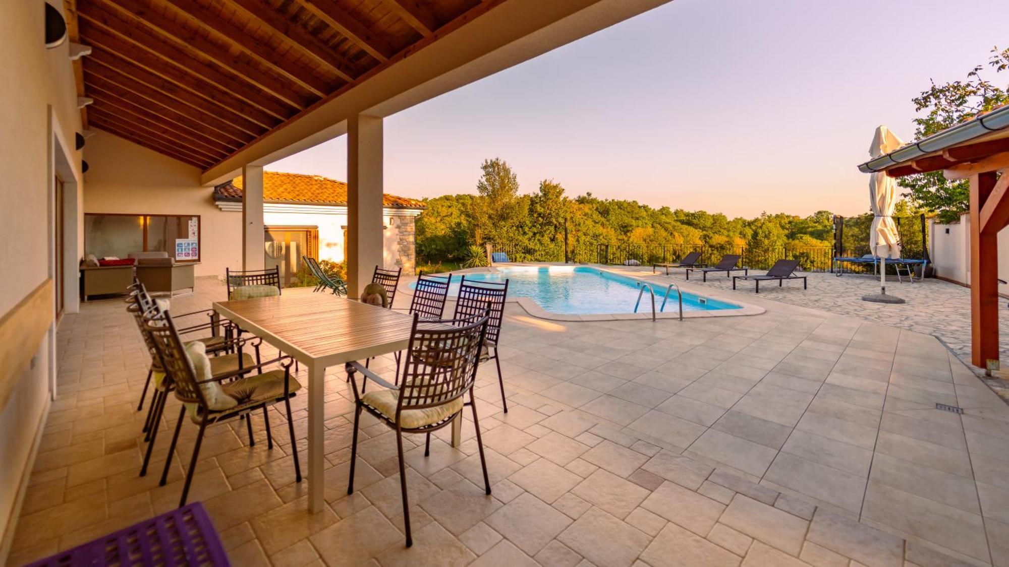 Villa Arton Heated Swimming-Pool Zminj Экстерьер фото