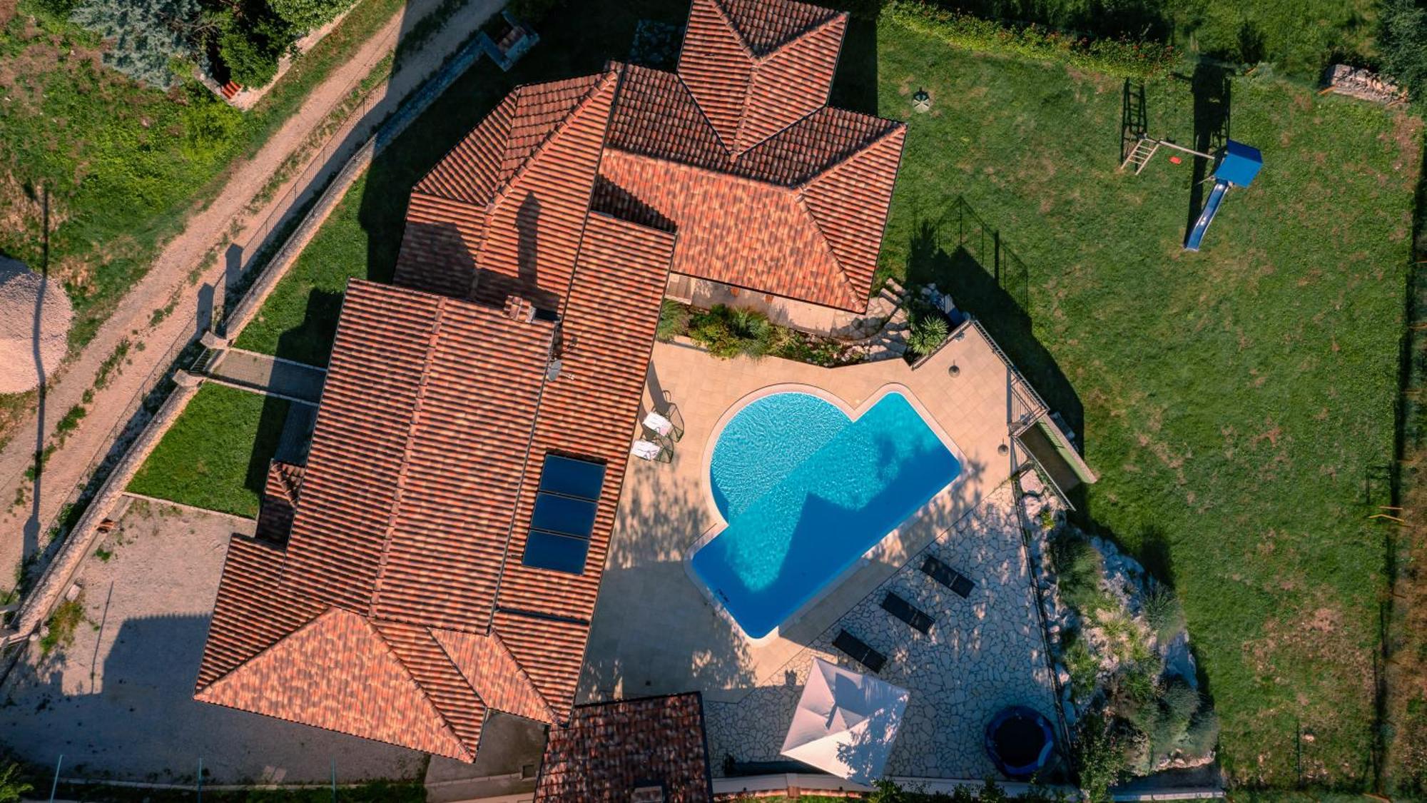 Villa Arton Heated Swimming-Pool Zminj Экстерьер фото