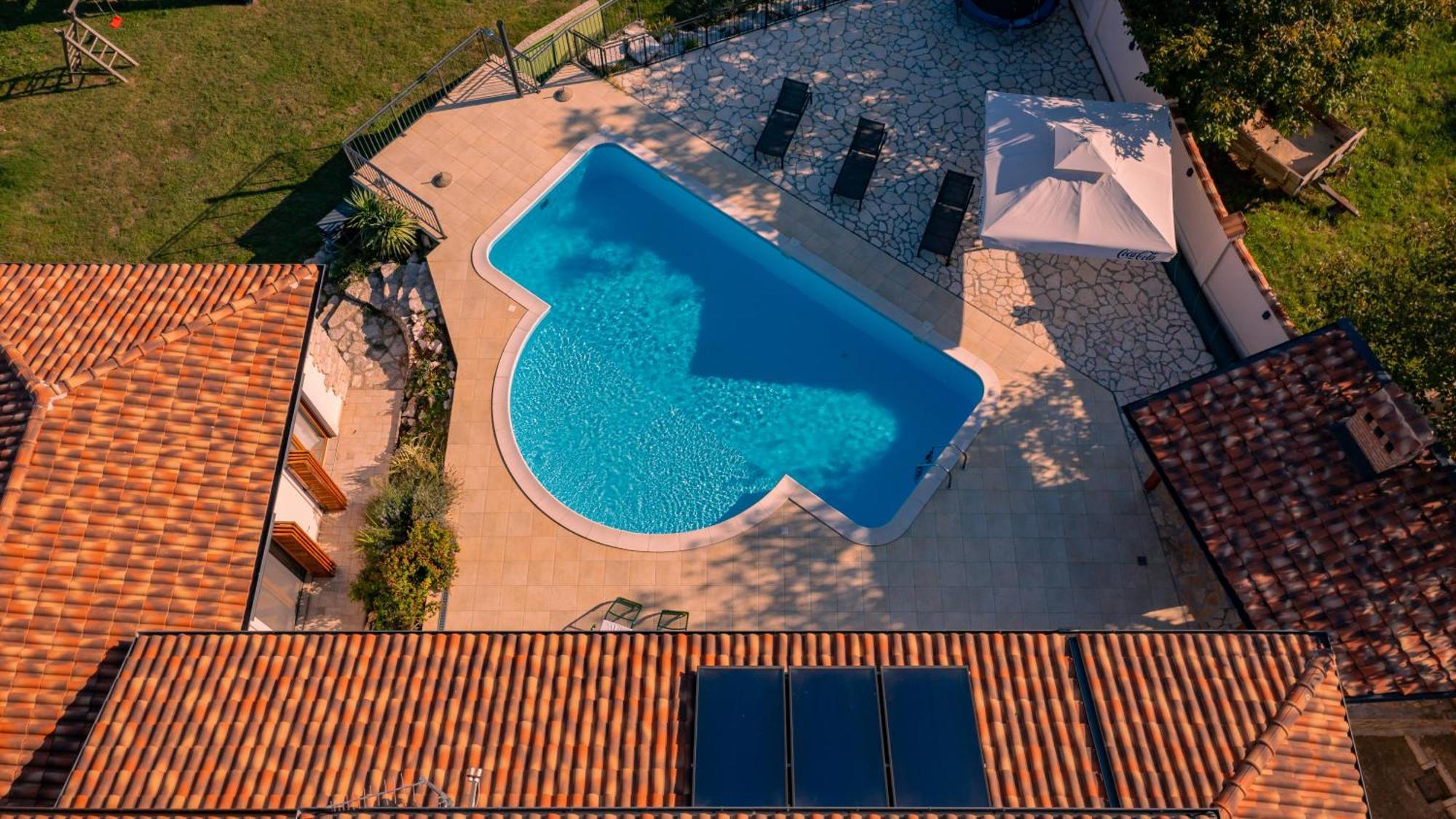 Villa Arton Heated Swimming-Pool Zminj Экстерьер фото