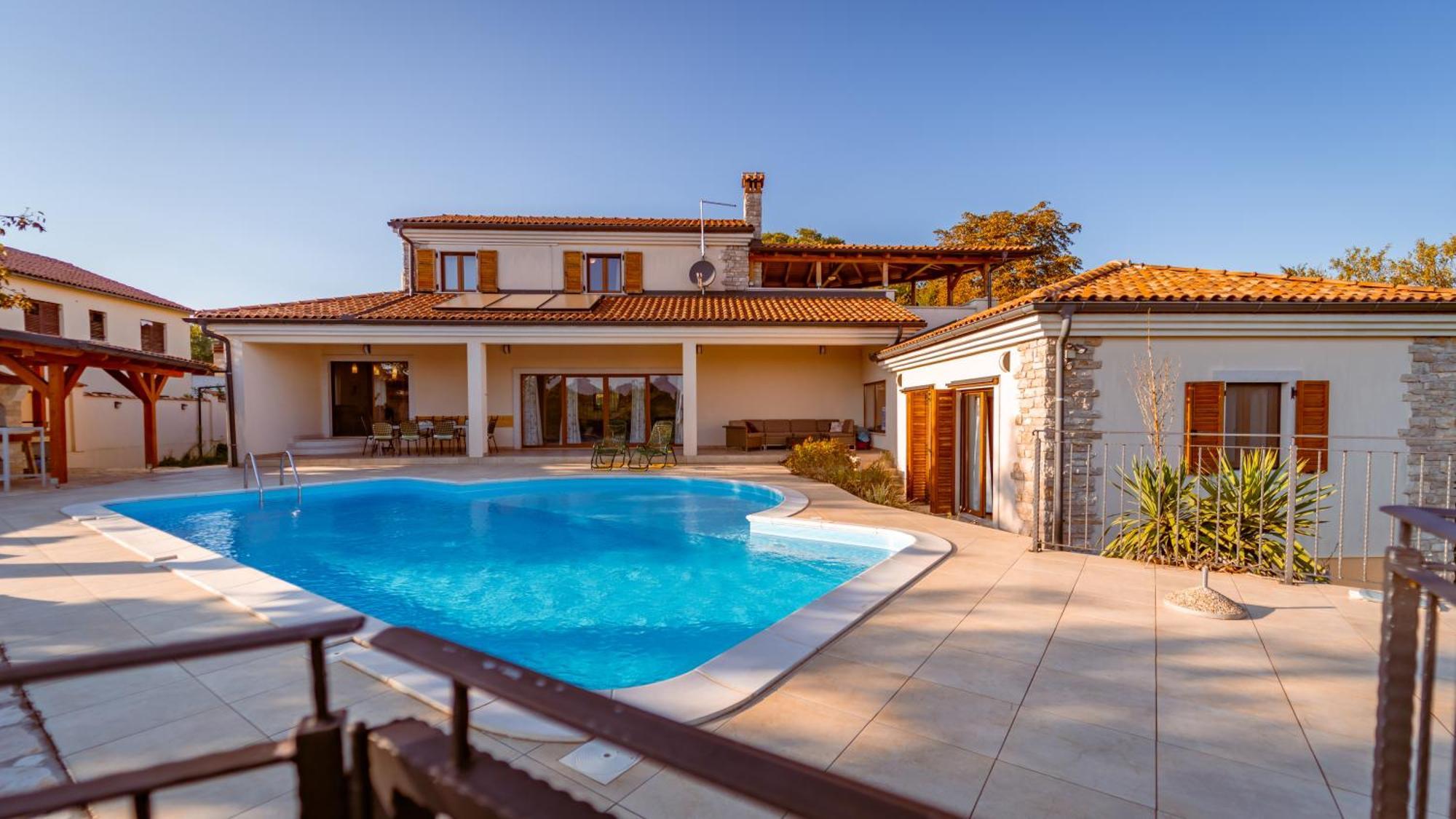 Villa Arton Heated Swimming-Pool Zminj Экстерьер фото