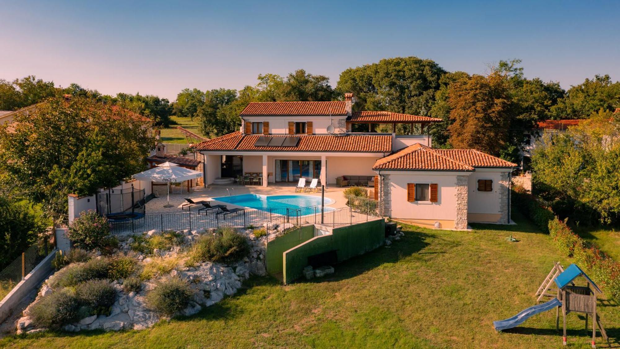 Villa Arton Heated Swimming-Pool Zminj Экстерьер фото
