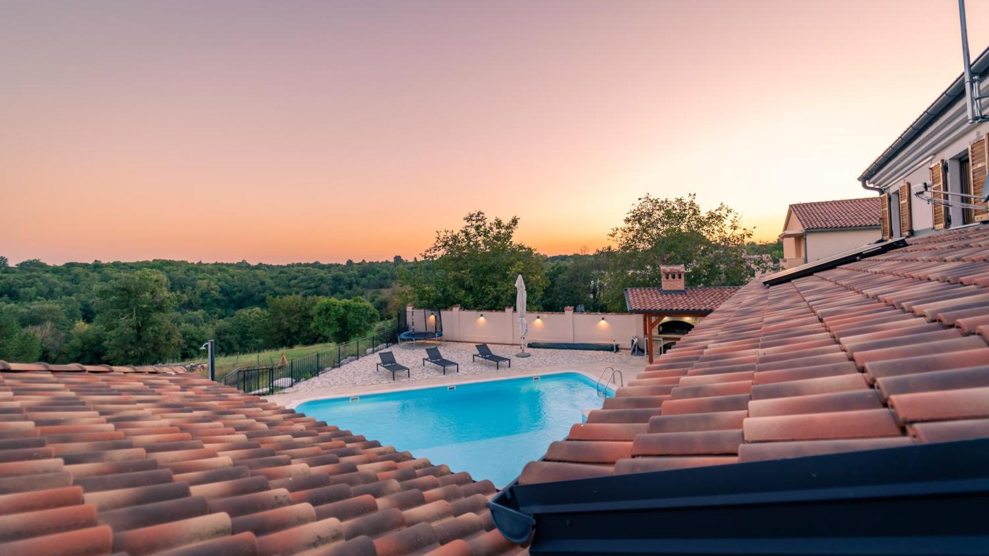 Villa Arton Heated Swimming-Pool Zminj Экстерьер фото