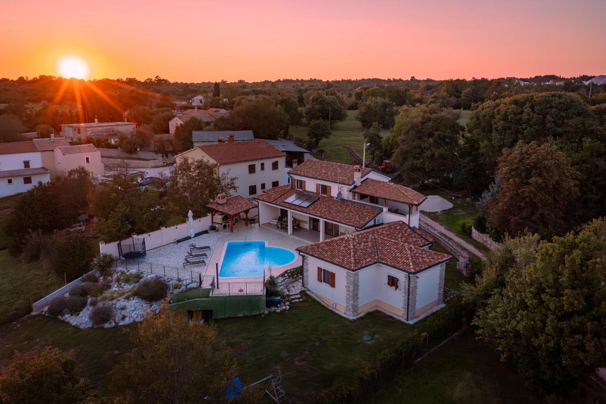 Villa Arton Heated Swimming-Pool Zminj Экстерьер фото