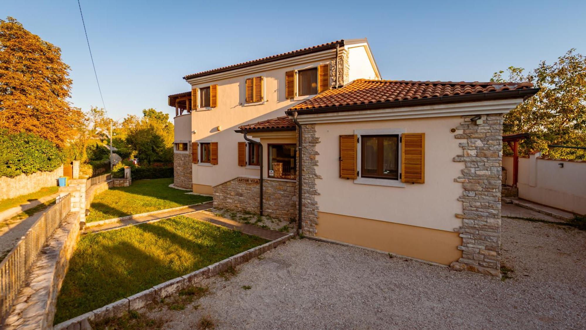 Villa Arton Heated Swimming-Pool Zminj Экстерьер фото