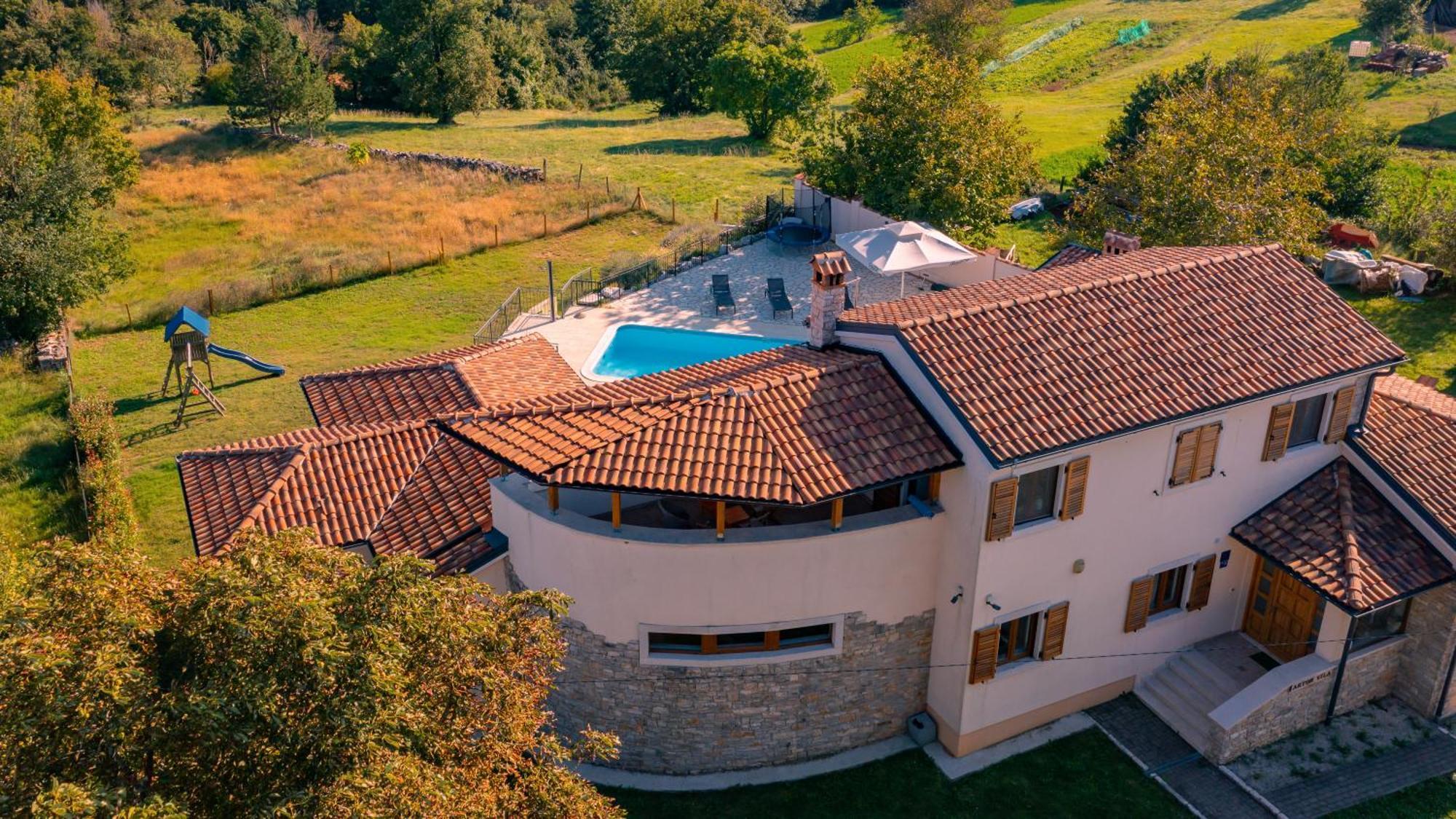 Villa Arton Heated Swimming-Pool Zminj Экстерьер фото