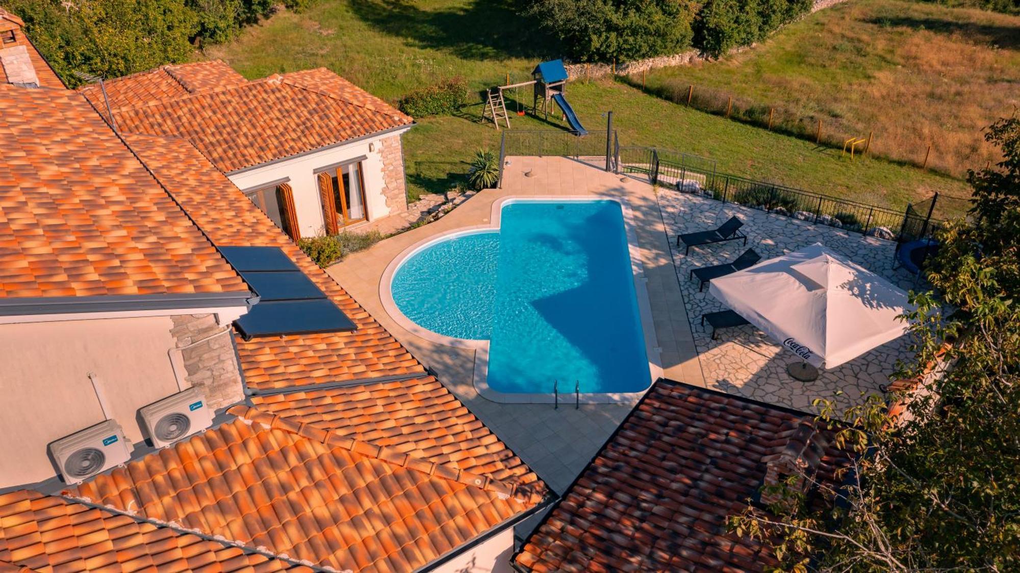 Villa Arton Heated Swimming-Pool Zminj Экстерьер фото
